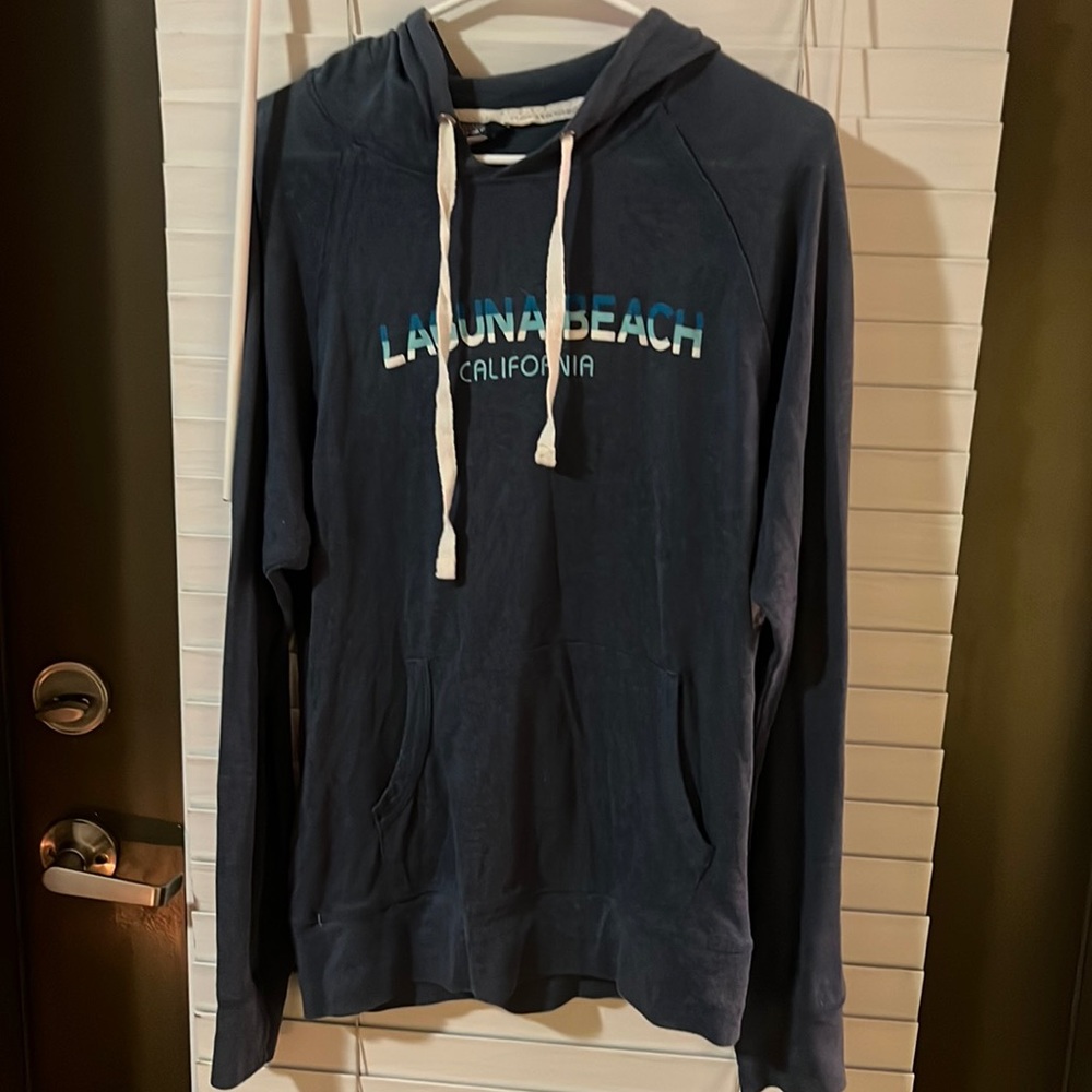 Navy Blue Women/Men Laguna Beach hoodie